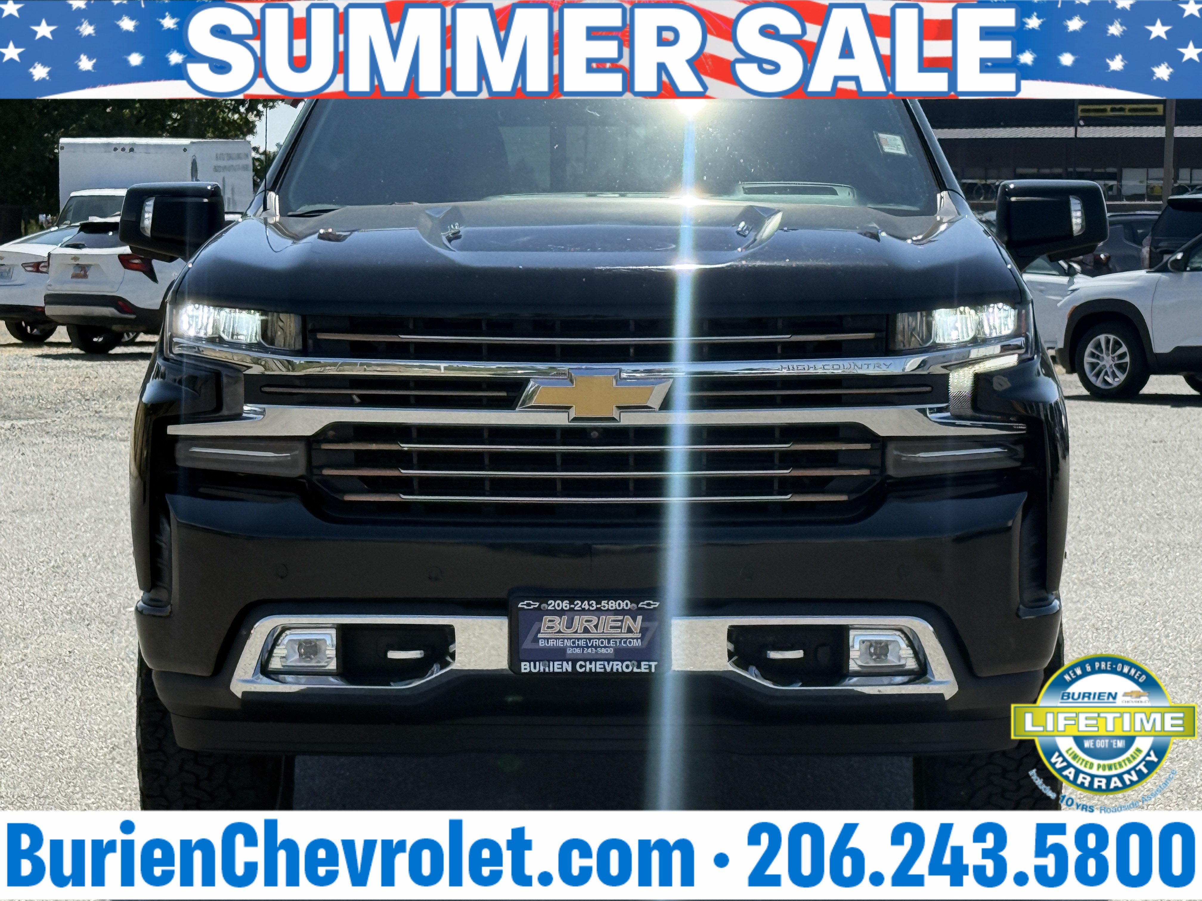 Used 2020 Chevrolet Silverado 1500 High Country w/ Technology Package AWD/4WD image 8