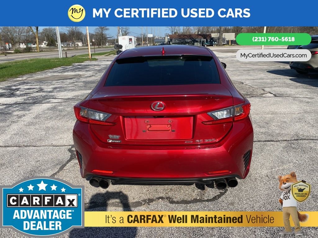 Used 2015 Lexus RC 350 AWD w/ Navigation System Package image 6