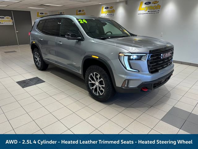 Used 2024 GMC Acadia AT4 w/ LPO, Floor Liner Package 360° Tour