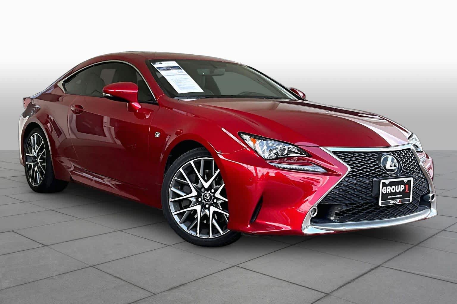 Used 2015 Lexus RC 350 w/ F Sport w/Summer Tires RWD image 3