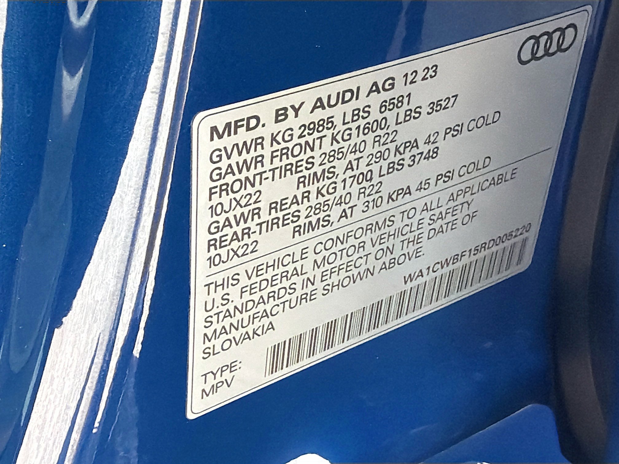 Used 2024 Audi SQ8 Prestige image 44