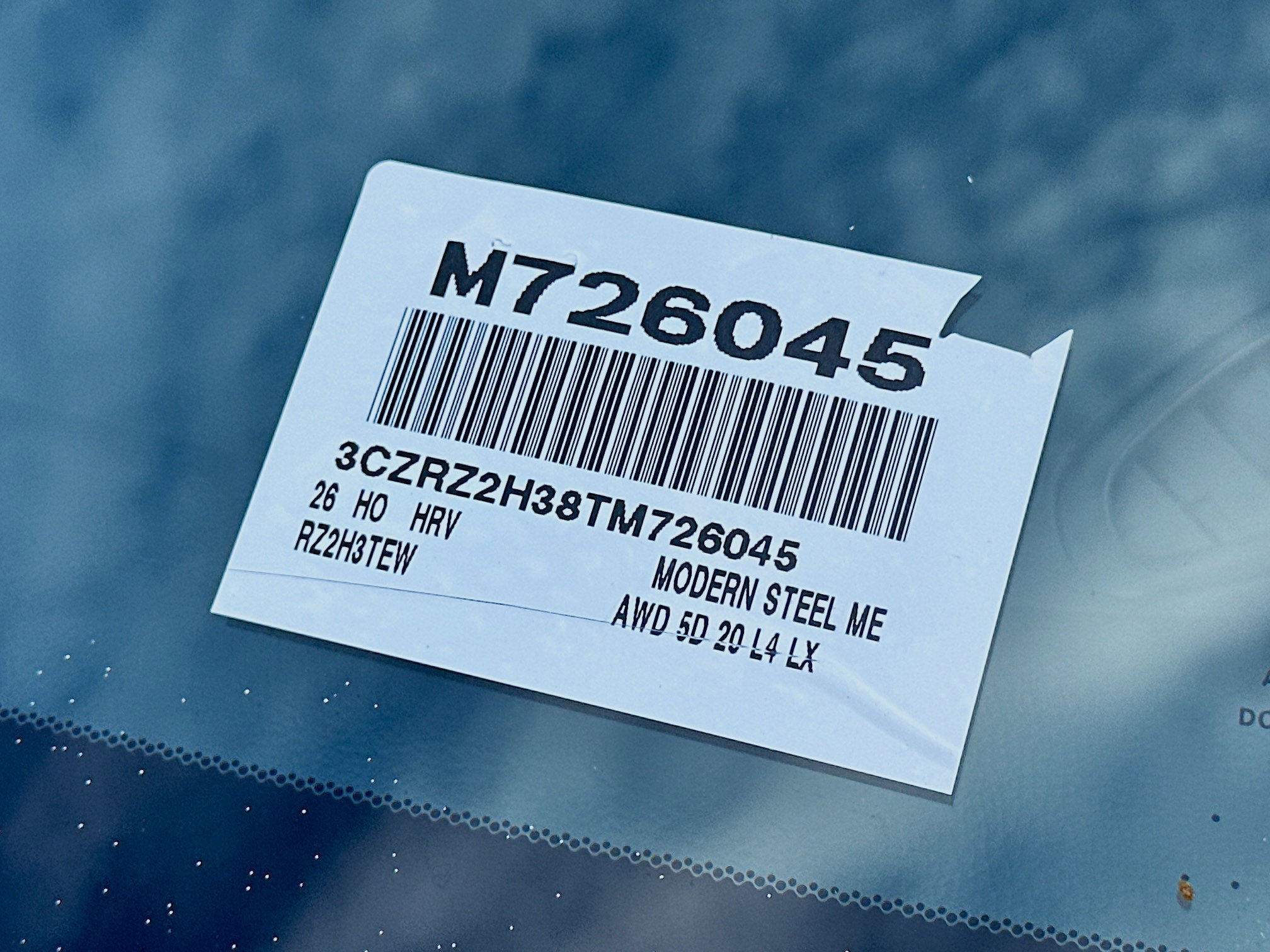 New 2026 Honda HR-V LX image 24