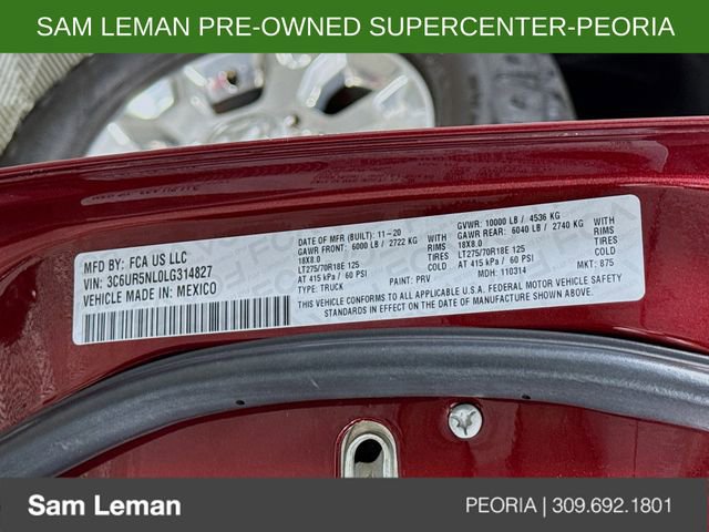 Used 2020 RAM 2500 Laramie image 32