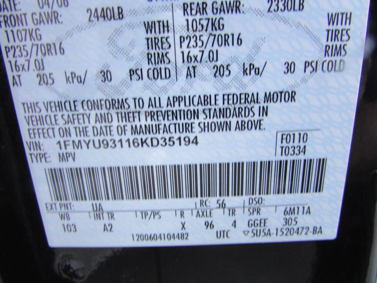 Used 2006 Ford Escape XLT image 24