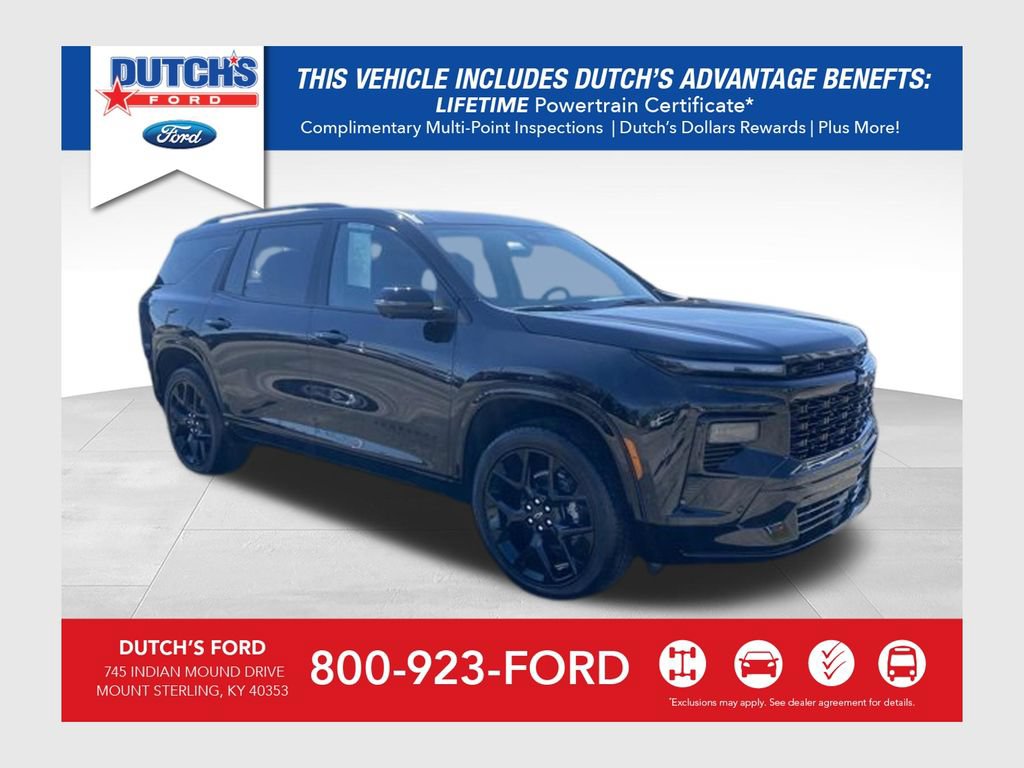 Used 2026 Chevrolet Traverse RS AWD/4WD 360° Tour
