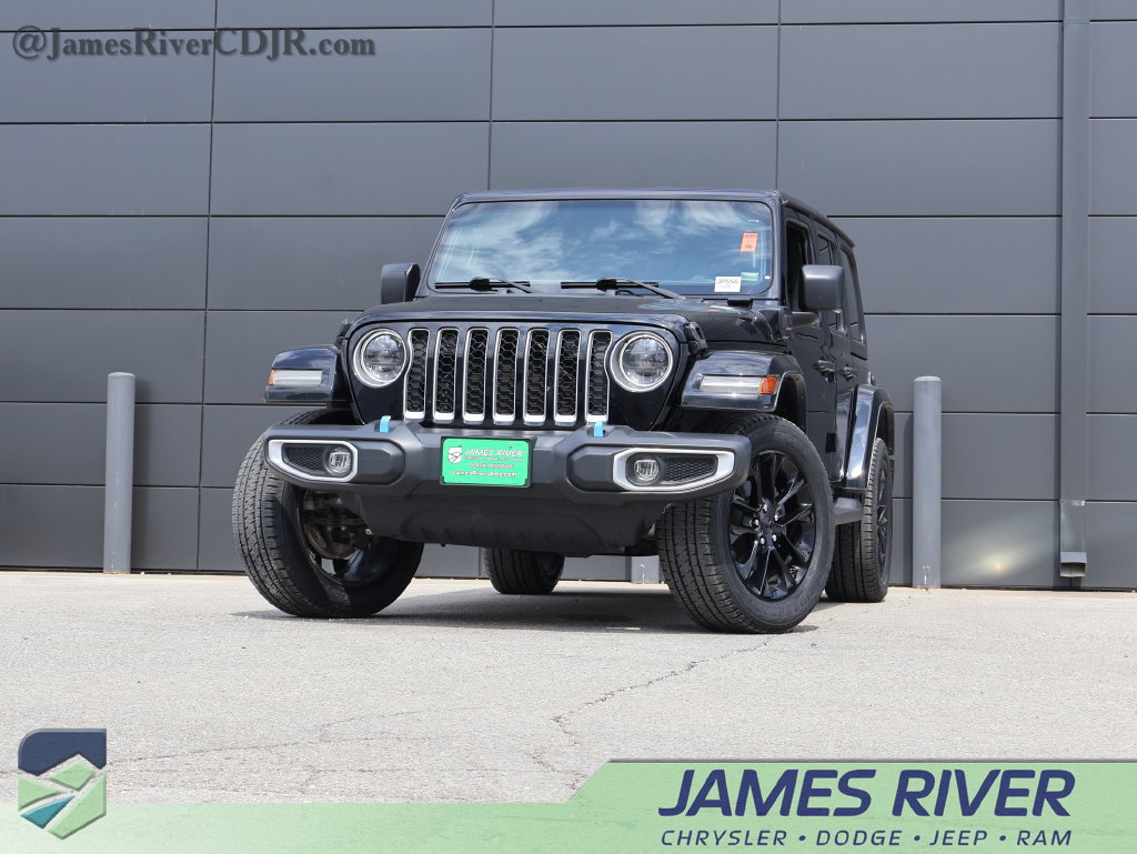 Used 2023 Jeep Wrangler Unlimited Sahara w/ Cold Weather Group AWD/4WD 360° Tour