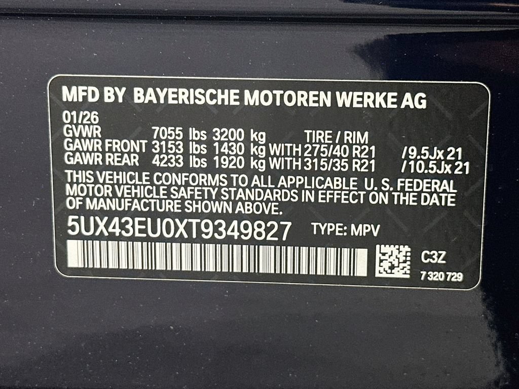 New 2026 BMW X5 xDrive50e w/ Executive Package AWD/4WD image 34