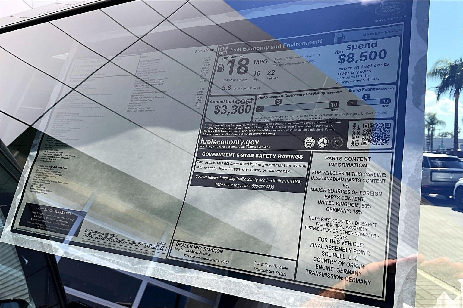 New 2027 Land Rover Range Rover Long Wheelbase SE AWD/4WD image 15