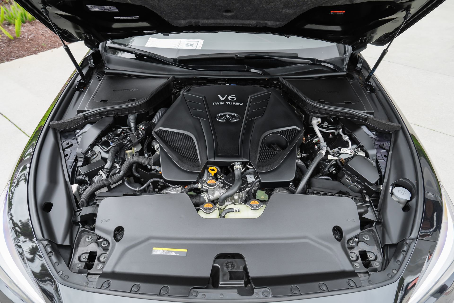 Used 2023 INFINITI Q50 Red Sport 400 w/ Black Opal Edition image 42