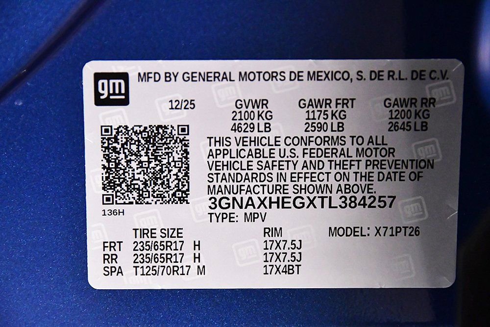 New 2026 Chevrolet Equinox LT image 13