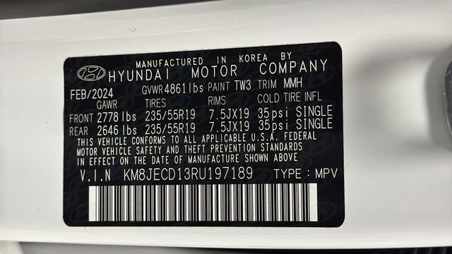 Used 2024 Hyundai Tucson Limited AWD/4WD image 29