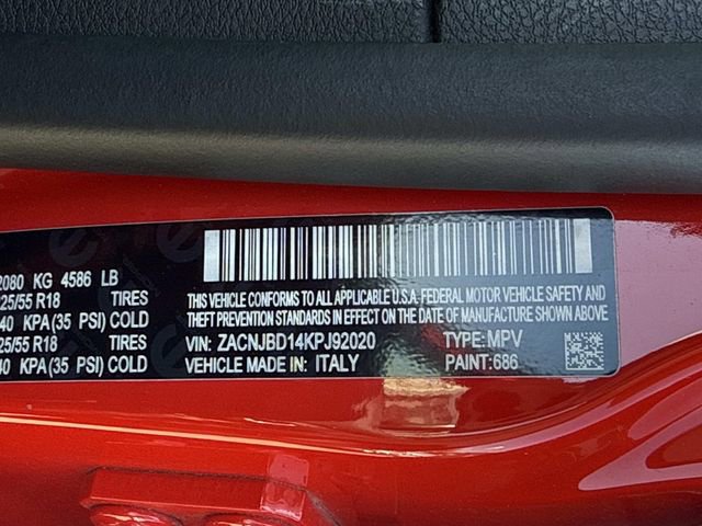 Used 2019 Jeep Renegade Limited w/ UConnect 8.4 Nav Group AWD/4WD image 31
