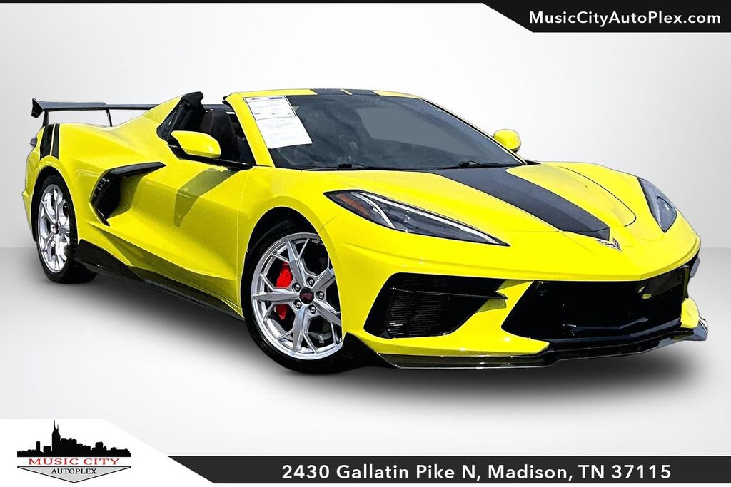 Used 2023 Chevrolet Corvette Stingray Premium Conv w/ Stealth Interior Trim Package