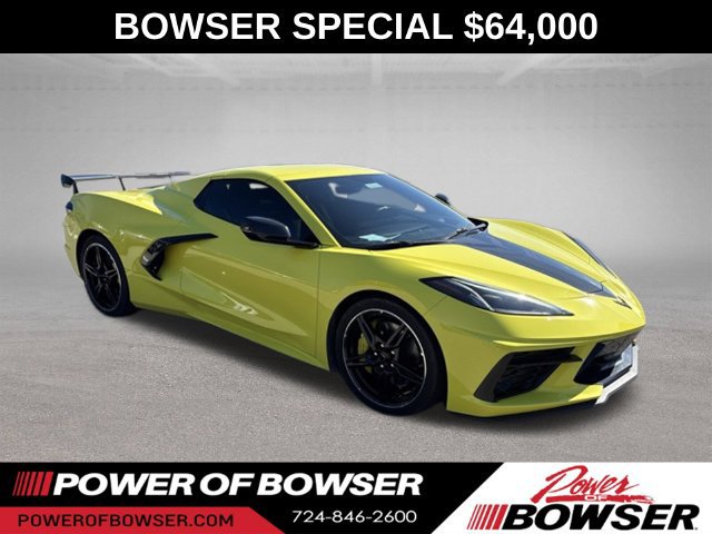 Certified 2021 Chevrolet Corvette Stingray Premium Conv w/ Z51 Performance Package RWD image 7