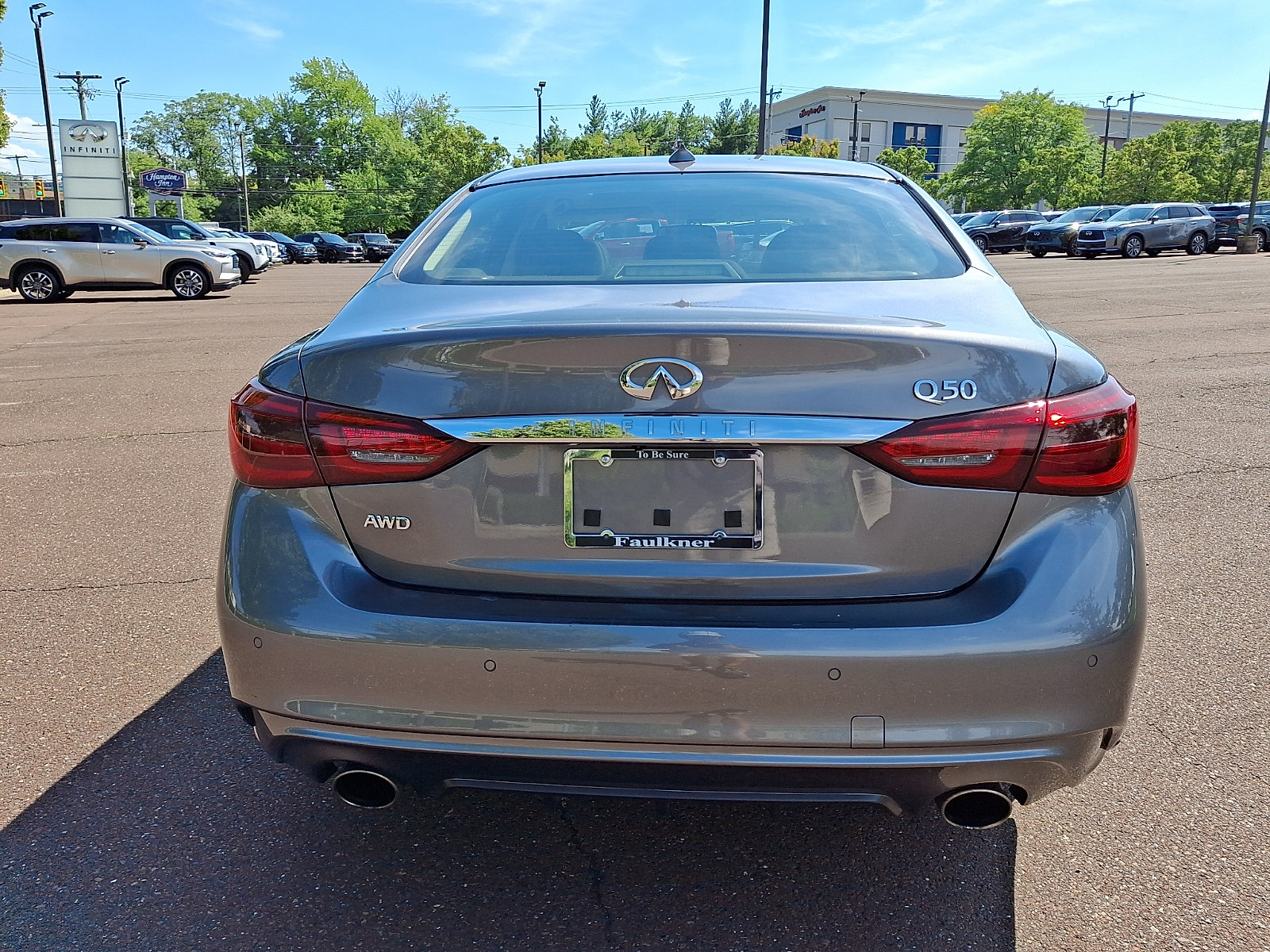 Certified 2023 INFINITI Q50 Luxe w/ Cargo Package AWD/4WD image 5
