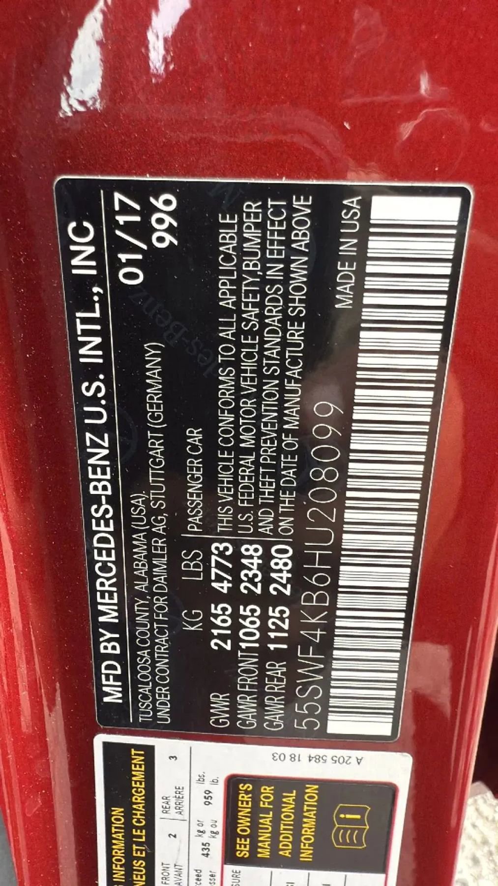 Used 2017 Mercedes-Benz C 300 4MATIC Sedan w/ Parking Assist Package image 32