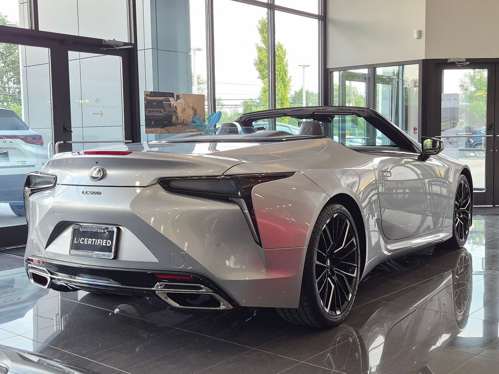 Certified 2022 Lexus LC 500 Convert w/ Accessory Package RWD image 12