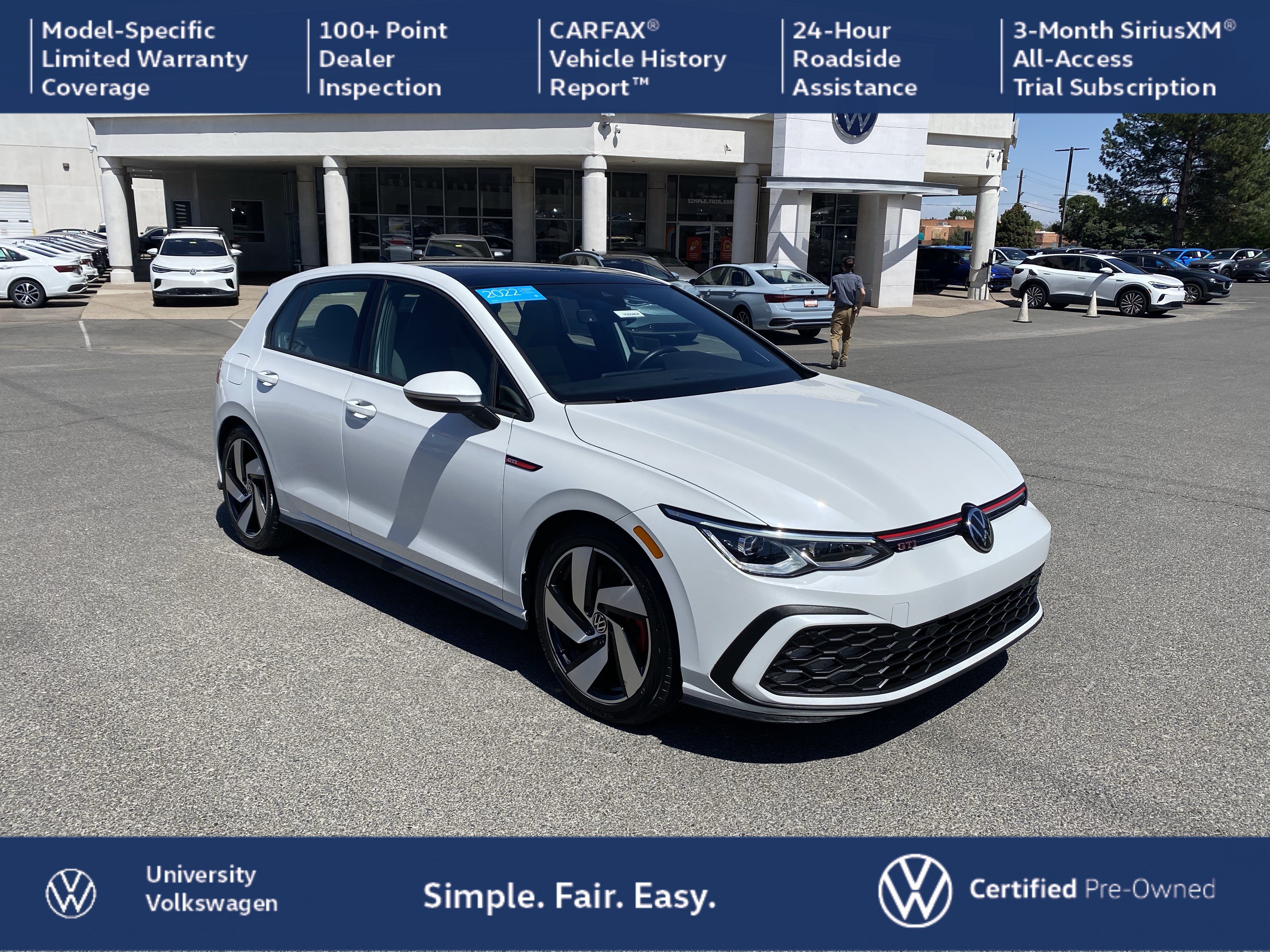 Certified 2022 Volkswagen GTI SE FWD video 1