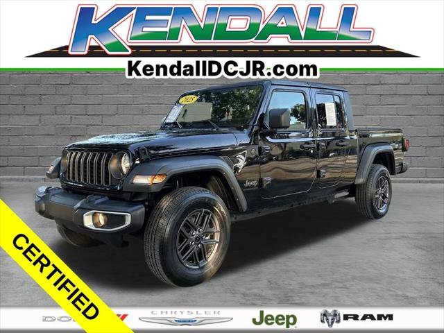 Certified 2025 Jeep Gladiator Sport AWD/4WD 360° Tour