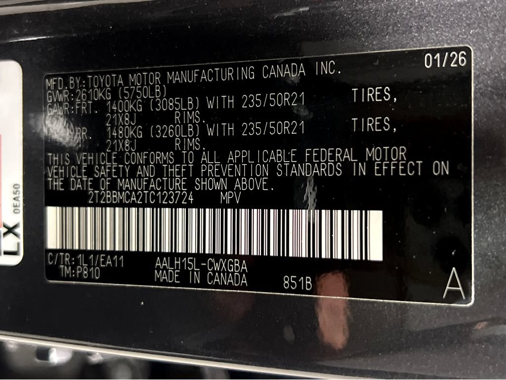 Certified 2026 Lexus RX 350h AWD/4WD image 27