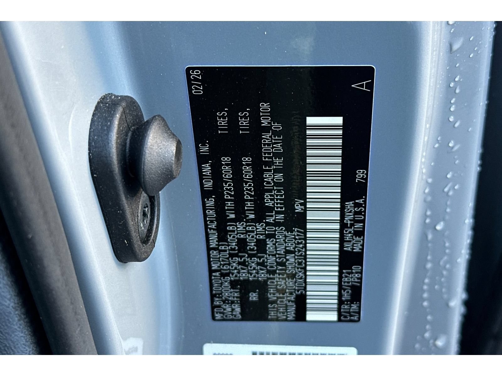 Used 2026 Toyota Sienna XSE AWD/4WD image 35