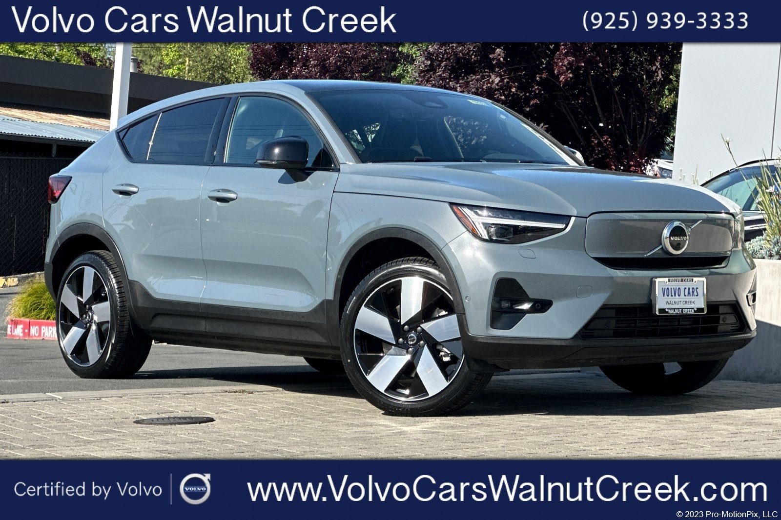 Certified 2023 Volvo C40 P8 Recharge Ultimate w/ Protection Package Premier