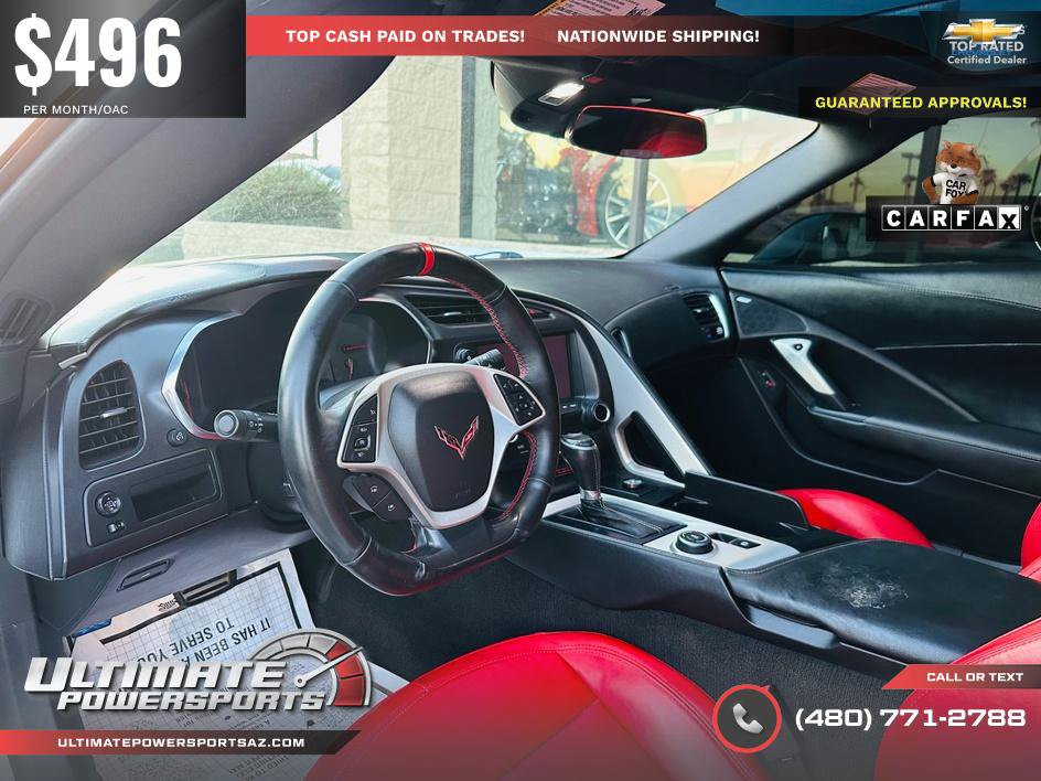 Used 2015 Chevrolet Corvette Stingray Coupe w/ ZF1 Appearance Package RWD image 49