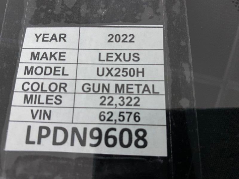 Used 2022 Lexus UX 250h F Sport image 42