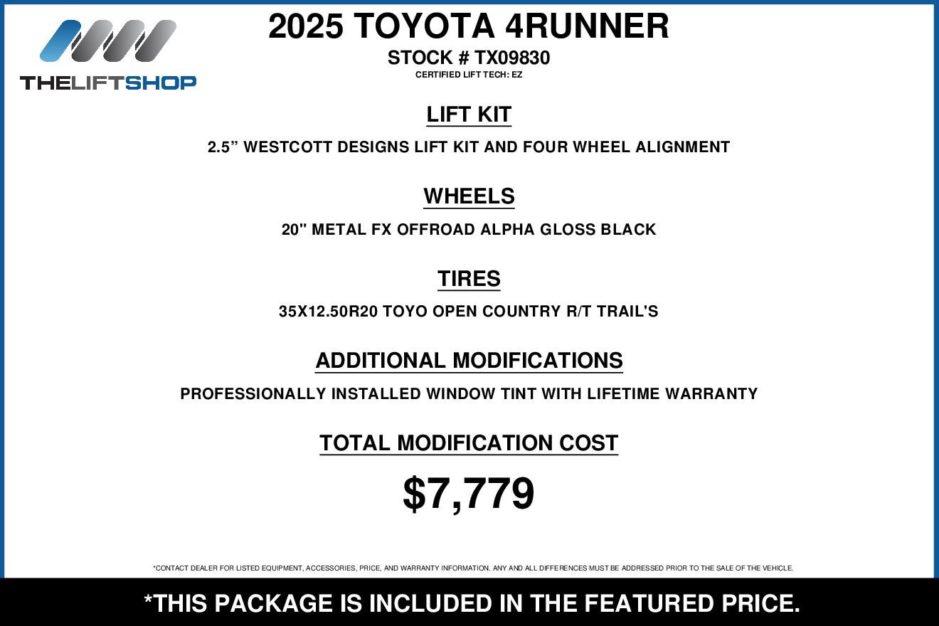 Used 2025 Toyota 4Runner TRD Sport Premium w/ Tow Technology Package AWD/4WD image 2