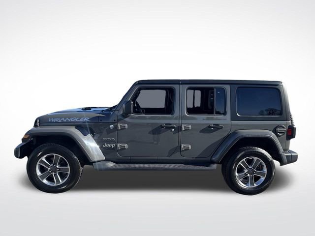 Used 2021 Jeep Wrangler Unlimited Sahara w/ Uconnect 4C Nav & Sound Group video 2