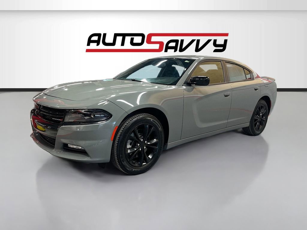 Used 2023 Dodge Charger SXT w/ Blacktop Package AWD/4WD image 3