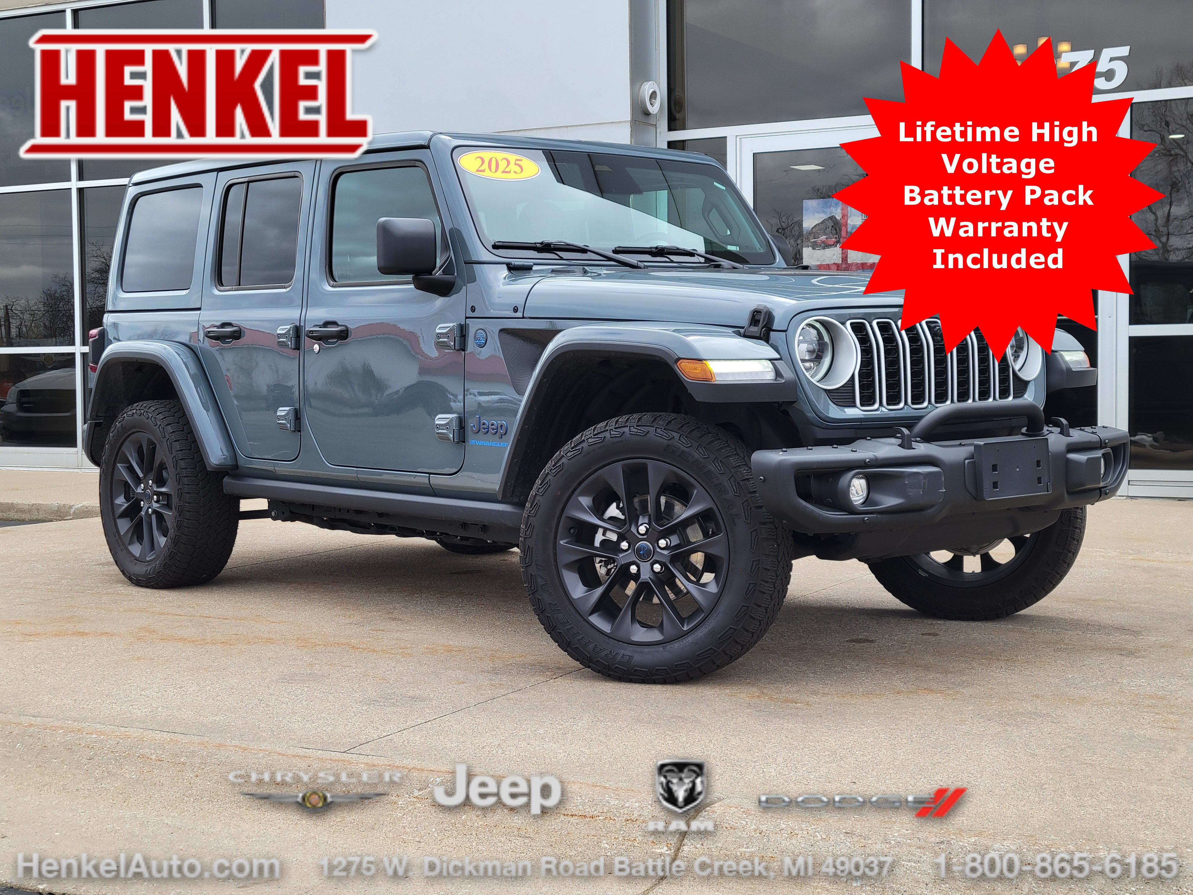 Used 2025 Jeep Wrangler Unlimited Sahara