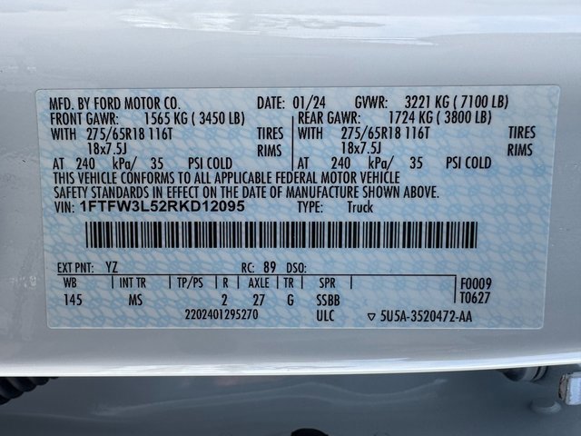 Used 2024 Ford F150 XLT w/ Bed Utility Package image 30