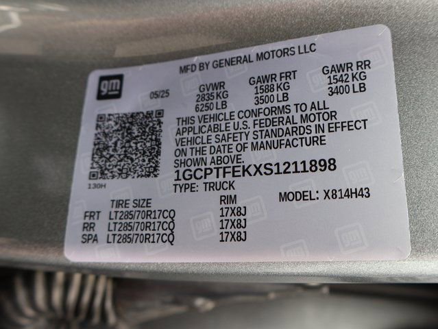 Certified 2025 Chevrolet Colorado ZR2 w/ Technology Package image 48