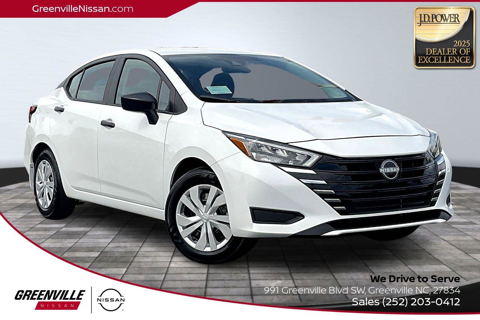New 2025 Nissan Versa S