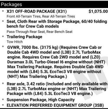 Used 2023 GMC Sierra 1500 Elevation w/ X31 Off-Road Package image 36