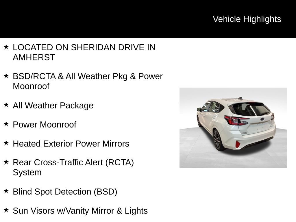 Certified 2024 Subaru Impreza 2.0i Sport AWD/4WD image 5