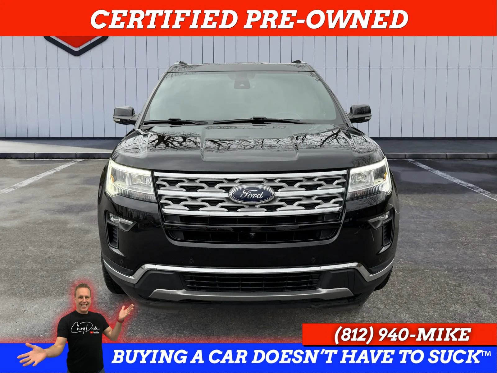 Used 2019 Ford Explorer Limited w/ Ford Safe & Smart Package image 8