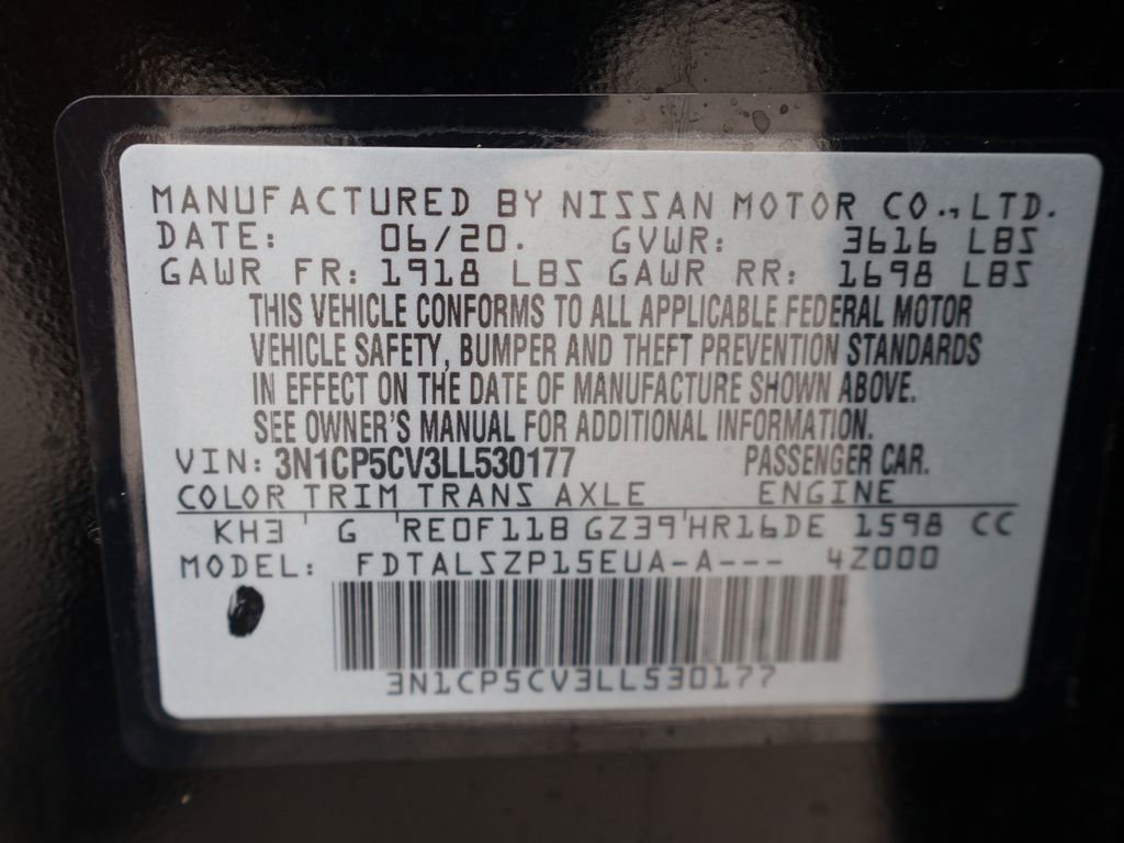 Used 2020 Nissan Kicks SV FWD image 45