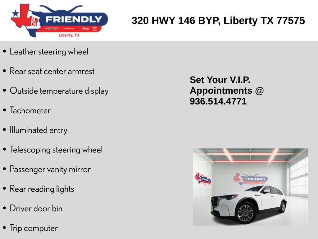 Used 2024 MAZDA CX-90 3.3 Turbo w/ Preferred Plus image 25