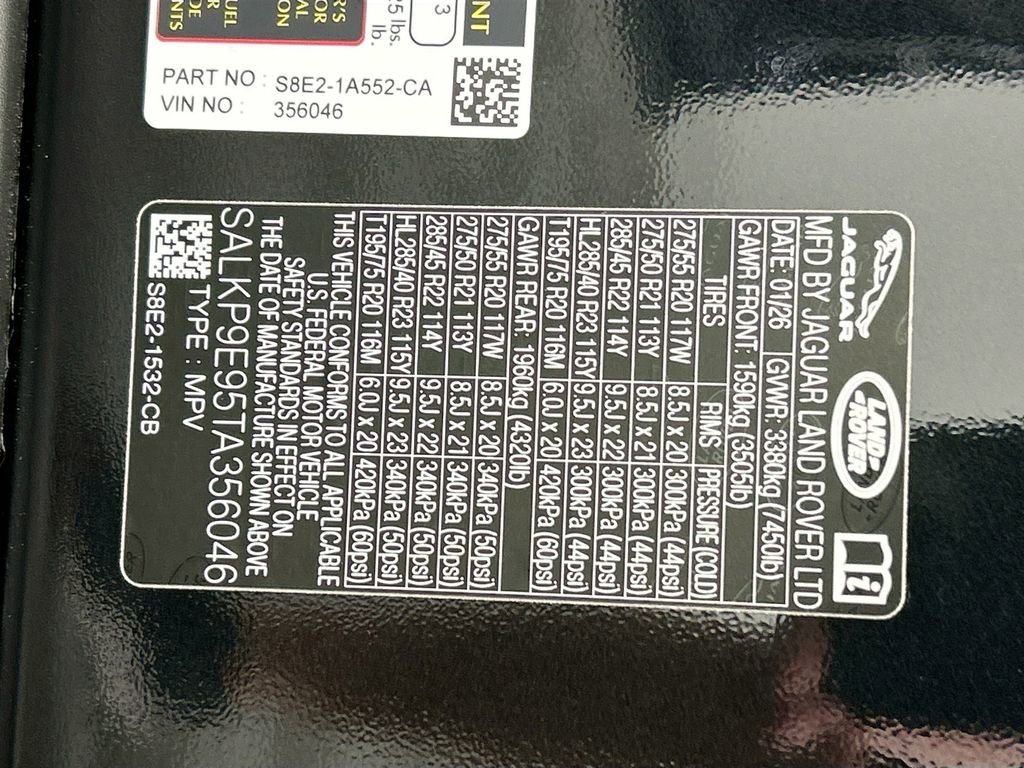 New 2026 Land Rover Range Rover SE image 34