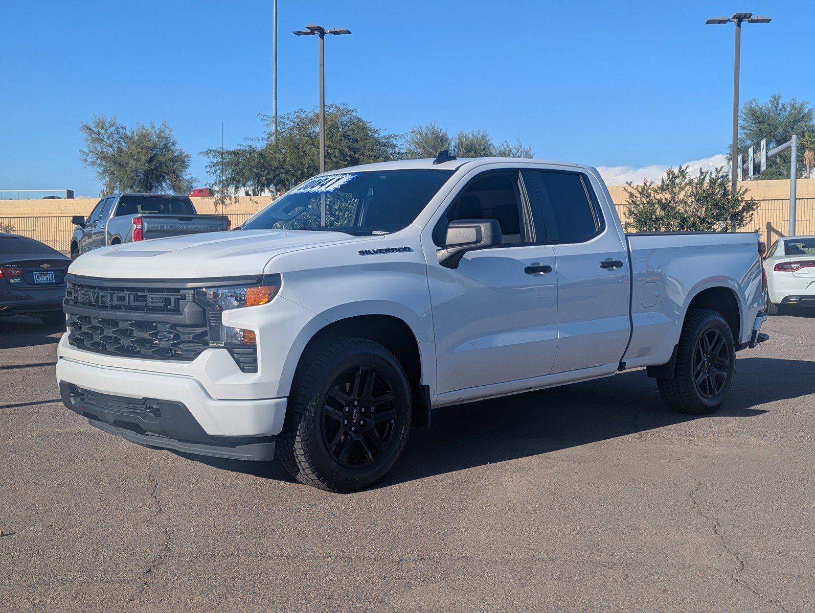 Certified 2024 Chevrolet Silverado 1500 Custom w/ LPO, Dark Essentials Package image 2