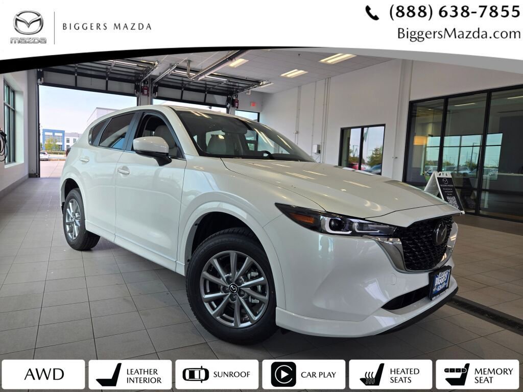New 2025 MAZDA CX-5 AWD 2.5 S w/ Preferred Package