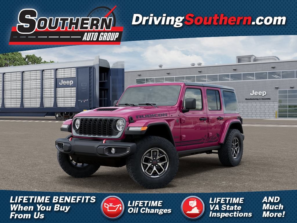 New 2026 Jeep Wrangler Unlimited Rubicon w/ Rockslide Package