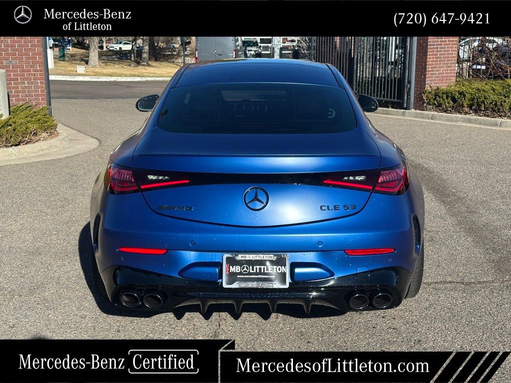 Used 2026 Mercedes-Benz CLE 53 AMG 4MATIC Coupe image 4