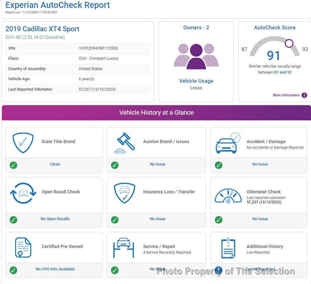 Used 2019 Cadillac XT4 Sport image 20