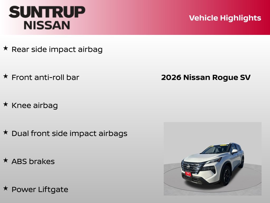 Certified 2026 Nissan Rogue SV AWD/4WD image 30