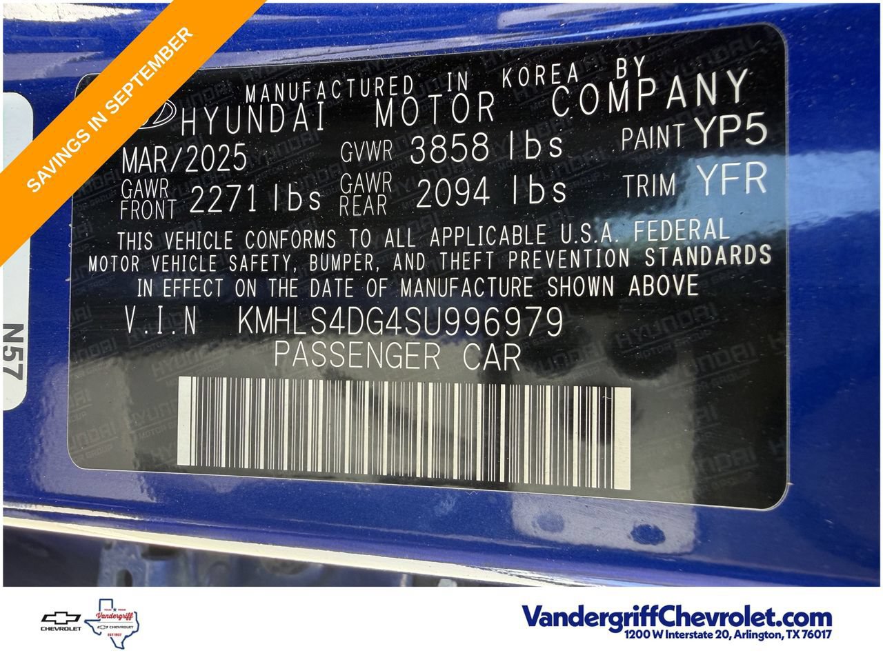 Used 2025 Hyundai Elantra SEL FWD image 26