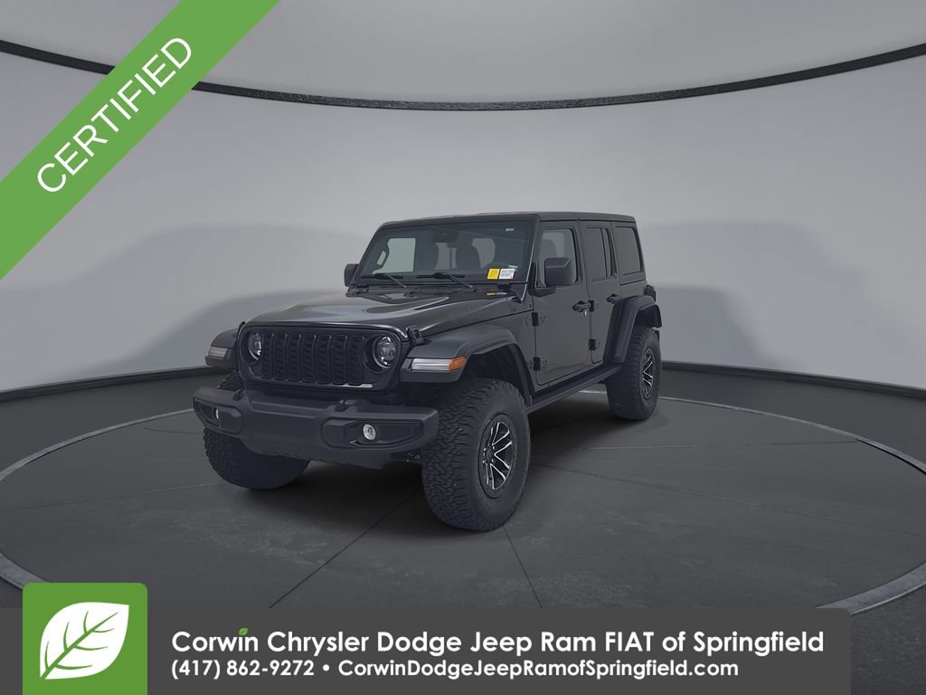 Certified 2025 Jeep Wrangler Unlimited Sport AWD/4WD image 6