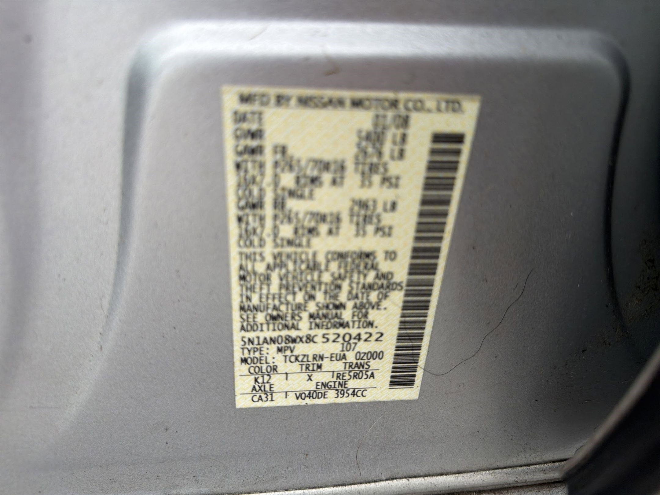 Used 2008 Nissan Xterra S image 19